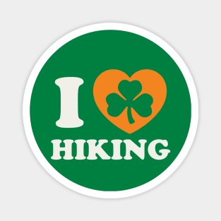 St Patricks Day Hiking Irish Pride Thru Hiker Magnet